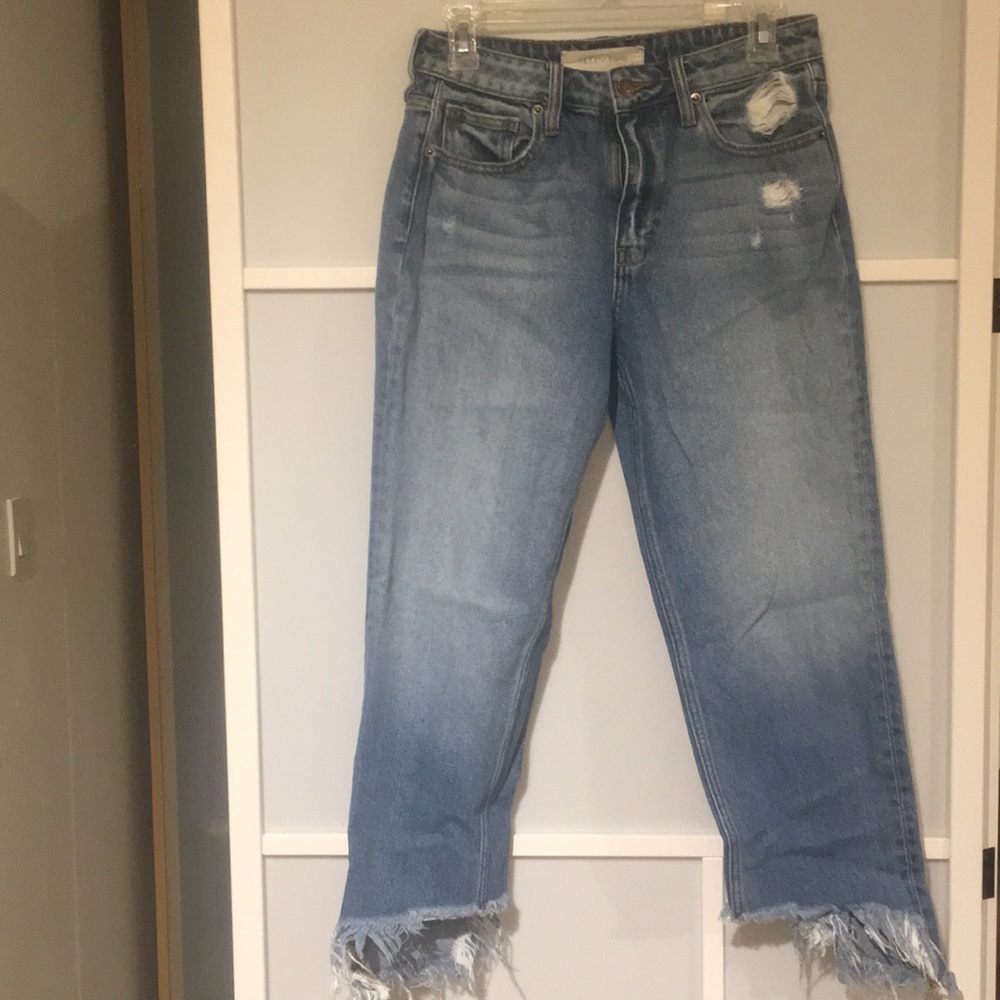 Light wash denim